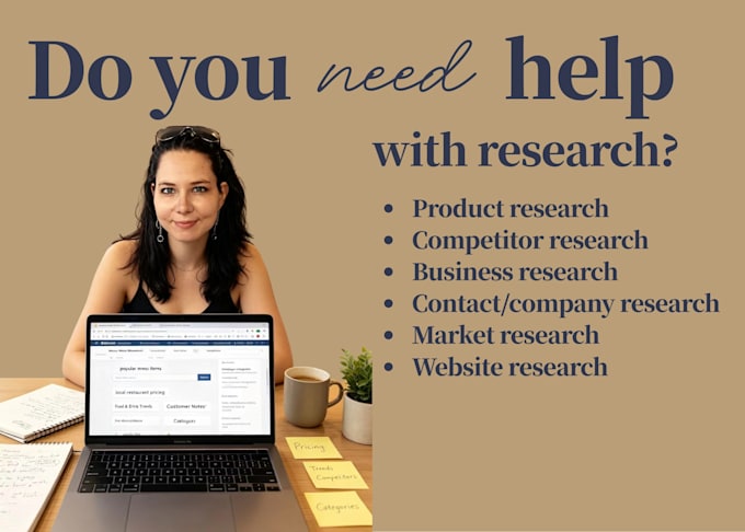 do web research, lead generation, and build business contact