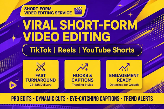edit viral short form videos