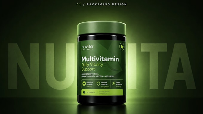 professionally design your box, label or pouch packaging