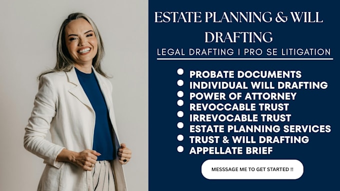 draft your revocable living trust and estate planning documents