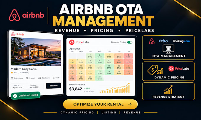 optimize your airbnb pricing, listing, SEO and pricelabs strategy