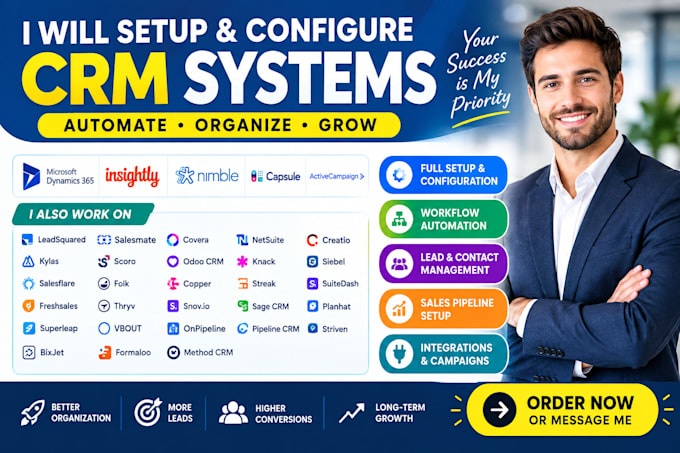 setup eway crm, mhelpdesk, bold trail thryv, streak, monday crm, kickserv