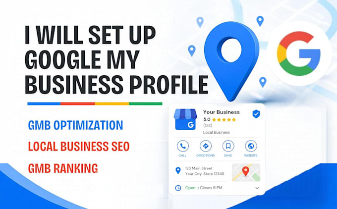 google my business profile setup gmb optimization local business seo gmb ranking