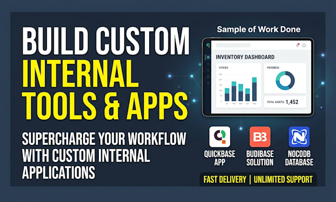 build custom internal tools and apps in quickbase budibase nocodb or migration