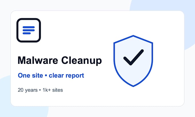 clean malware from one wordpress website
