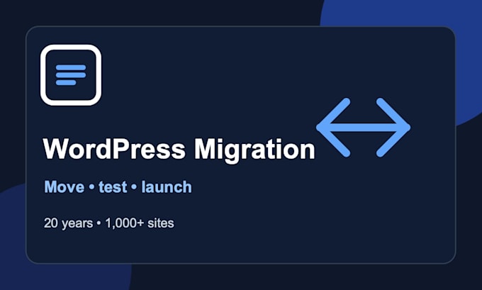 migrate one wordpress site to new hosting or a domain