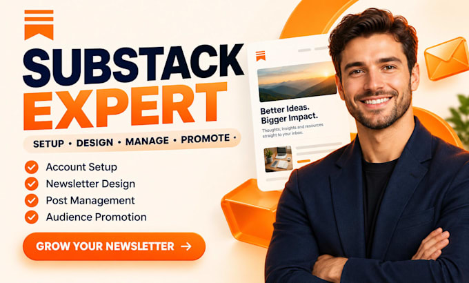 do substack setup newsletter substack management substack promotion post
