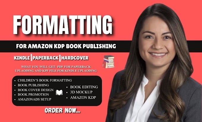 professionally format your KDP ebook and paperback