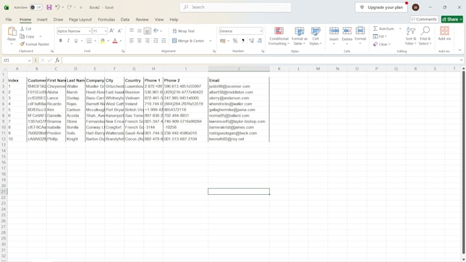do data entry within an hour i can do coding with c and python