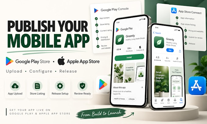 publish your android ios app to google play apple app store