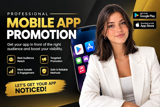 do mobile app promotion, app install, android ios app review