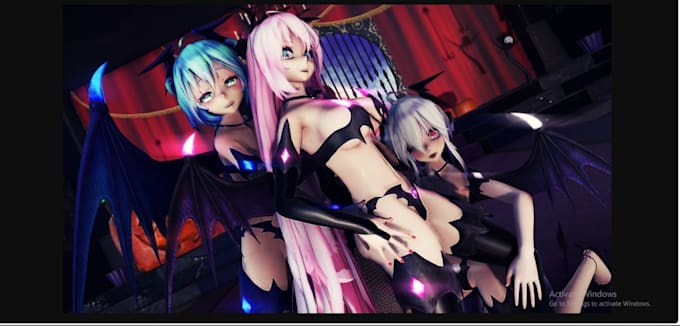 create 3d character models for vtuber, blender, warudo, koikatsu, mmd, gmod, cs4