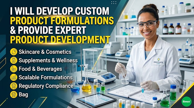 develop custom product formulations and provide expert product