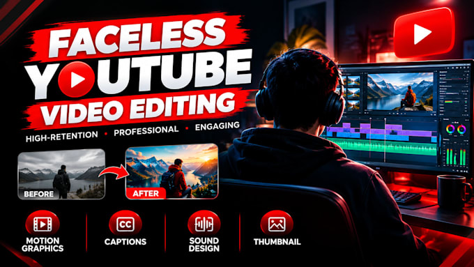 be your professional youtube video editor and video maker