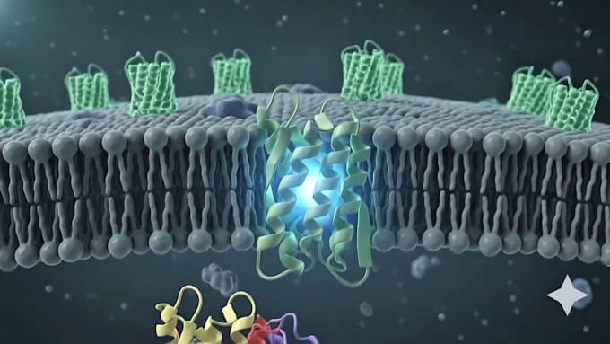 create 3d pharmaceutical moa and drug mechanism animation