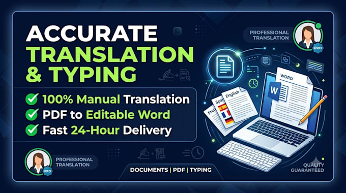 professionally translate and format your documents