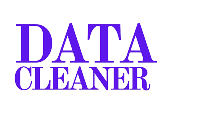 be your data cleaner