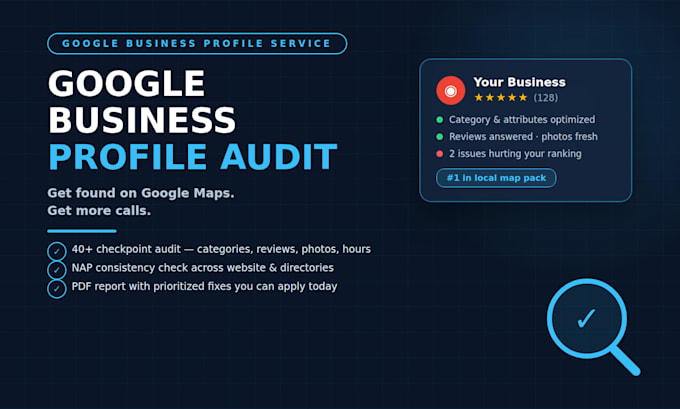 audit your google business profile for local SEO issues
