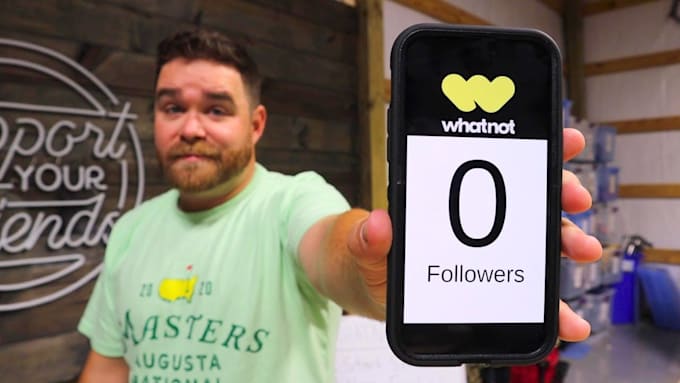 create, setup whatnot account, whatnot marketing expert, account creation live