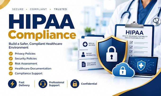 prepare hipaa compliance policies and healthcare documentation