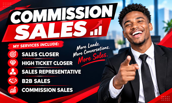 your commission sales closer for b2b high ticket sales
