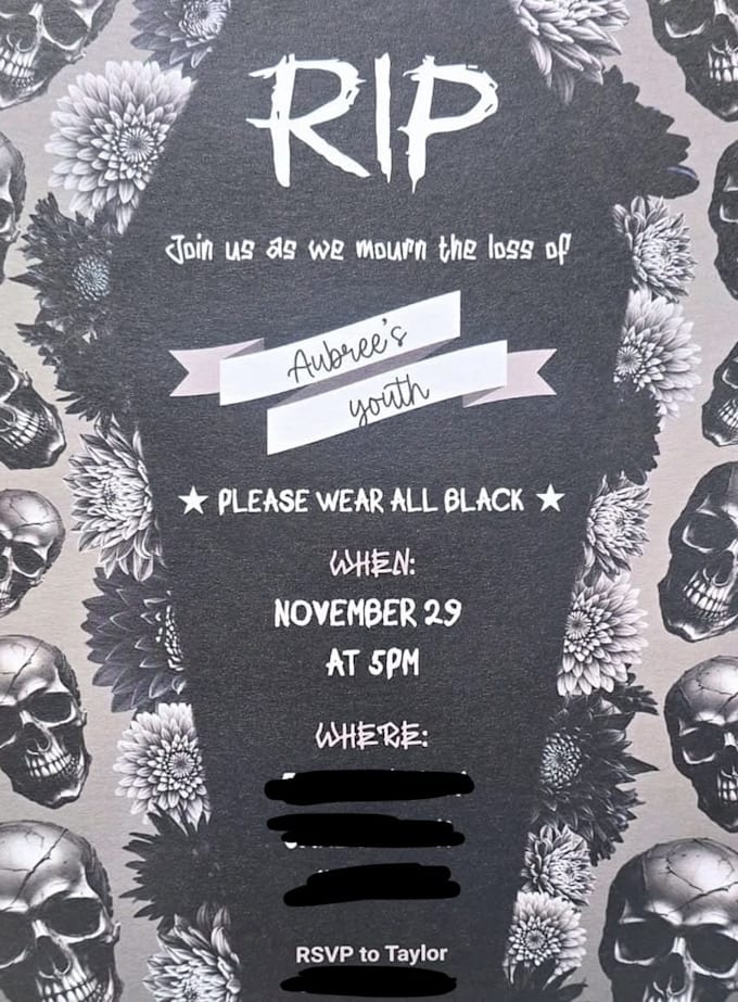 design an invitation for parties