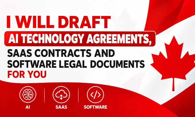 draft ai technology agreements, saas contracts and software legal documents