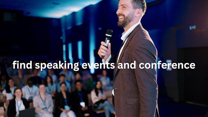 find speaking events and conference for you
