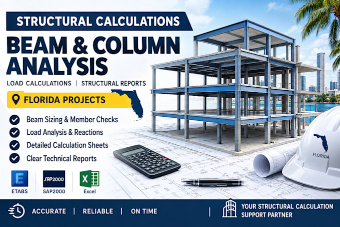 provide structural beam calculations and load analysis for building projects