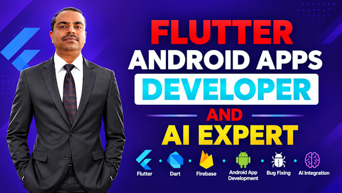 flutter mobile app and android app developer ai expert
