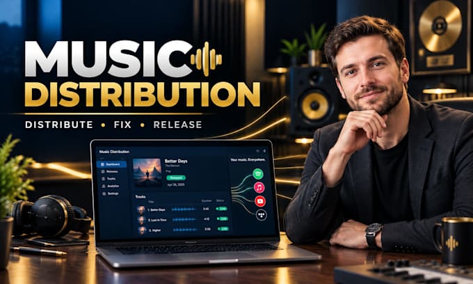 fix music issues and distribute using distrokid ditto tunecore cd baby amuse
