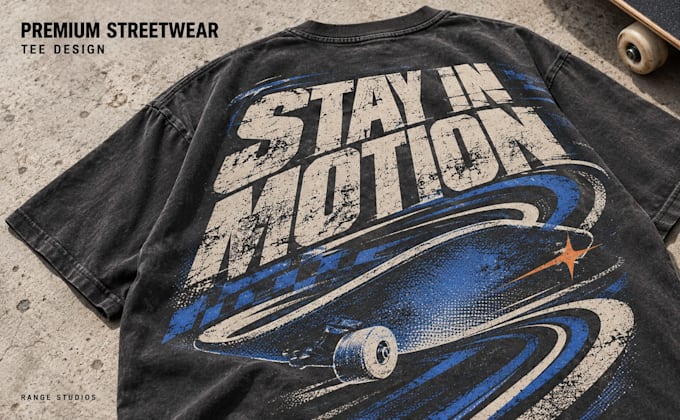 design premium oversized streetwear tees for clothing brands