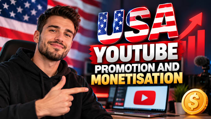 do USA youtube video promotion grow subscription  for monetisation