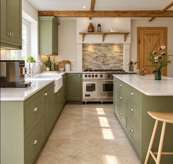 create realistic 3d kitchen cabinet designs and renderings