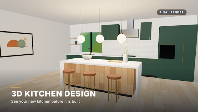 3d interior rendering architectural rendering 3d kitchen design exterior house