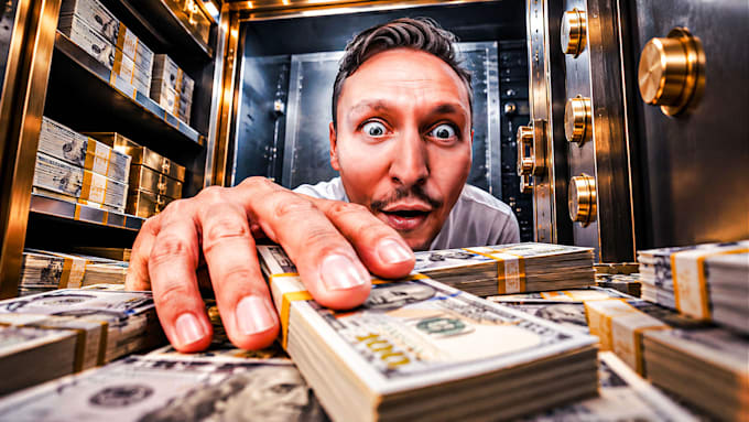design mrbeast style real life challenge youtube thumbnails