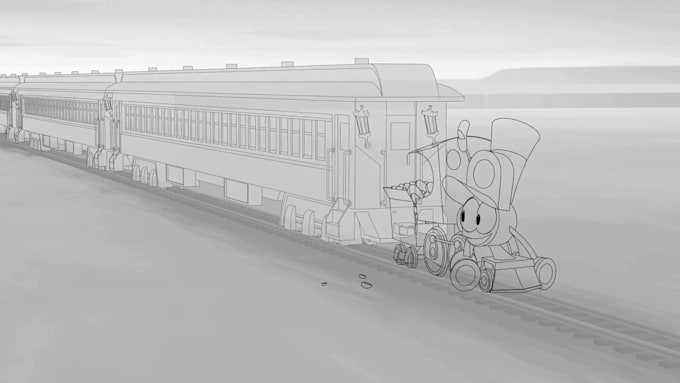create 2d traditional hand drawn frame by frame animation, 2d cartoon animation