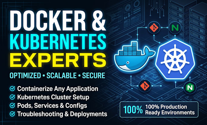 setup docker, k8s, ci cd pipelines, and AWS cloud infrastructure
