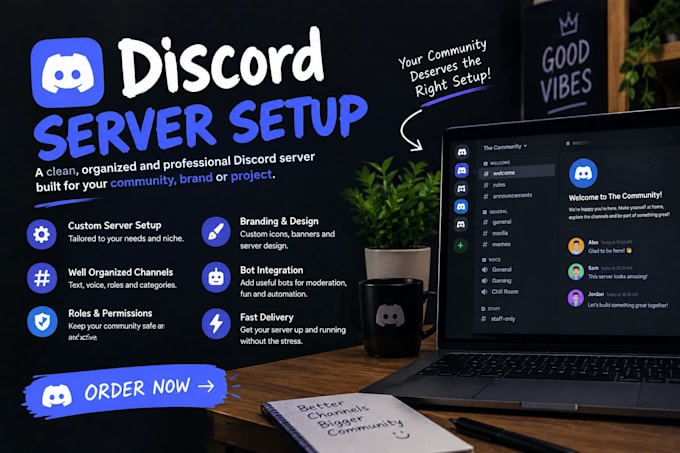 setup your discord server