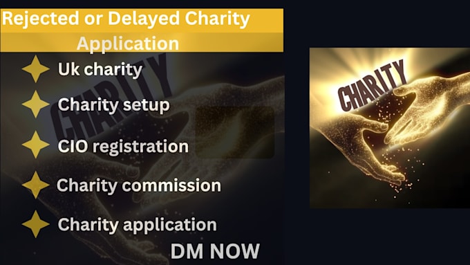 review a rejected or delayed UK charity registration application charity