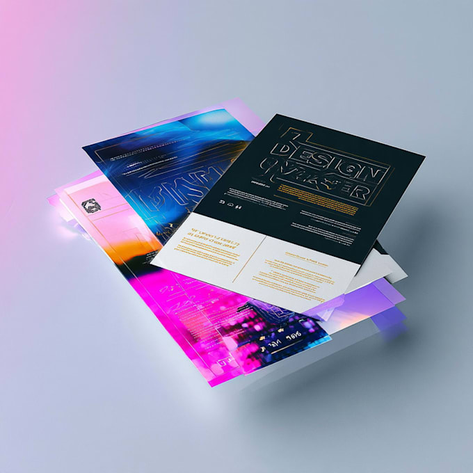 design a flyer for print and digital use