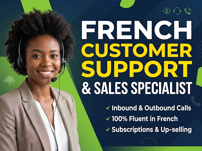 provide professional french customer support