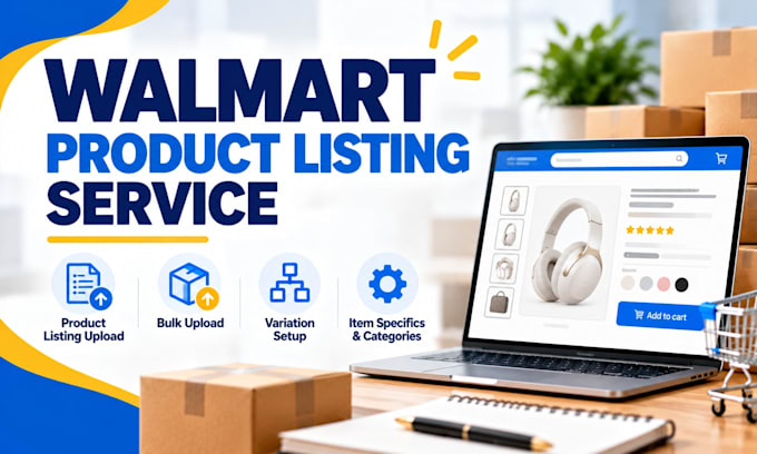 create and upload walmart marketplace product listings