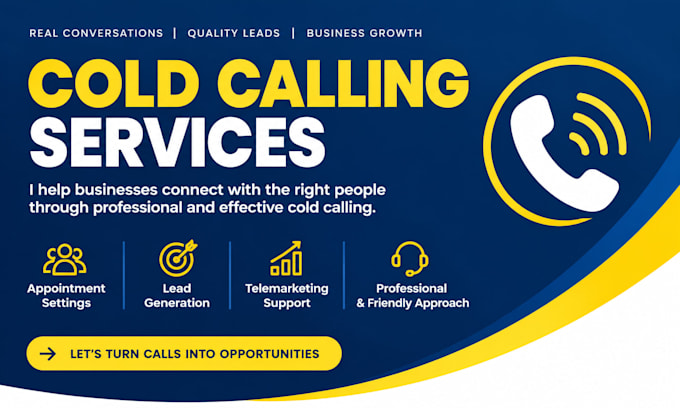 cold calling janitorial cleaning, real estate cold caller appointment setting