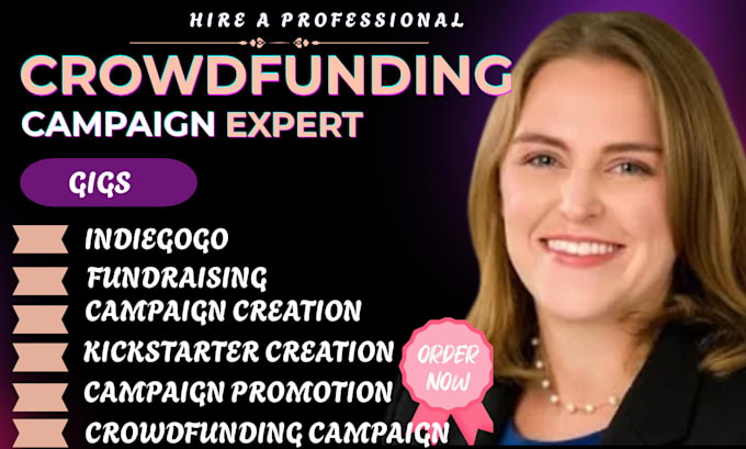 create a kickstarter and indiegogo crowdfunding campaign page