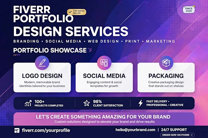 design modern eye catching flyer and poster