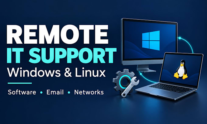 provide remote IT support for windows and linux