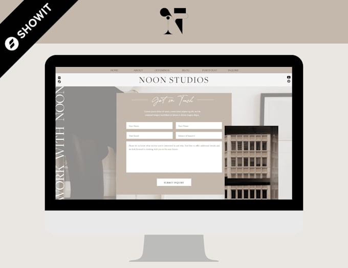 design showit website, showit redesign