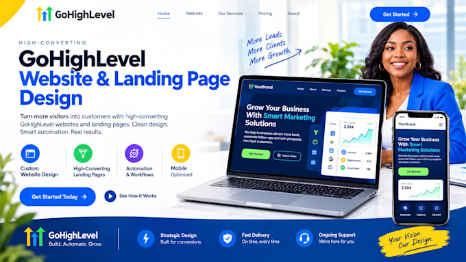a gohighlevel sales funnel and automation