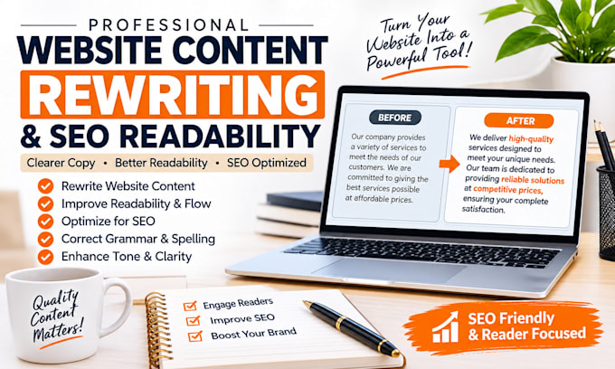 rewrit and website content